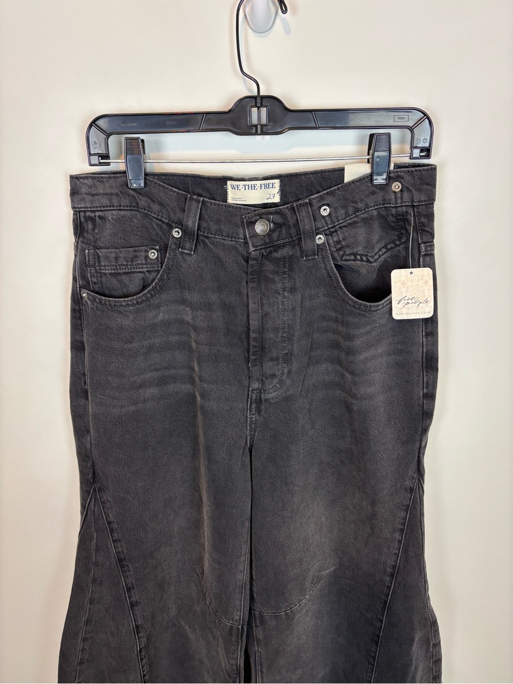Free People Eden High Slouchy Flare Jeans in 11th Hour Size 27 - Picture 4 of 14